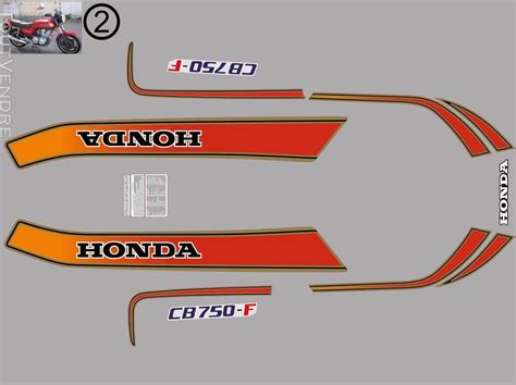 Honda Cb F Rc Kit D Co Stickers Beugnies