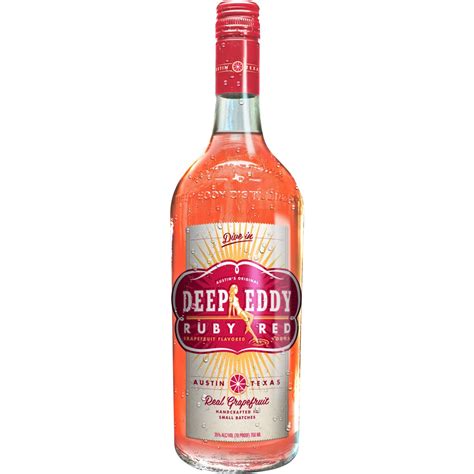 Deep Eddy Ruby Red Grapefruit Flavored Vodka 750 Ml Bottle 35 Abv