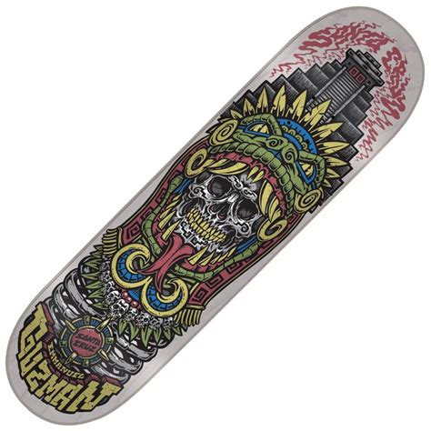 Santa Cruz Skateboards Guzman Aztec Skateboard Deck 82 Skateboards