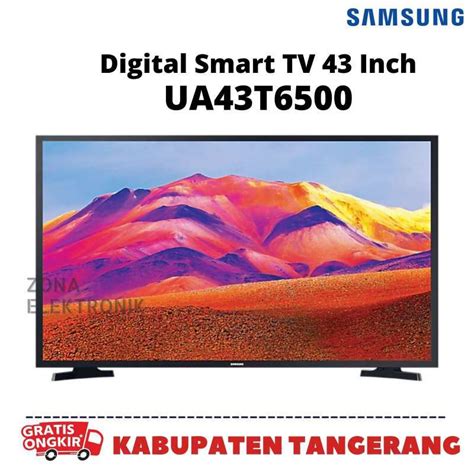 Jual Smart Tv 43 Inch Samsung Ua43t6500 Smart Tv Fullhd Hdmi Usb Di