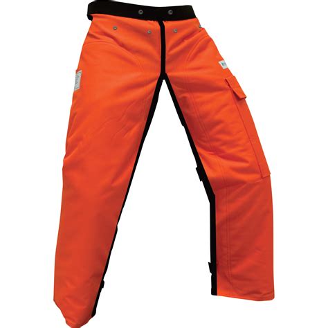 Forester Protective Apron Chainsaw Chaps — 35in Orange Model