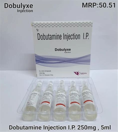 Dobutamine Injection Ip 250 Mg At Rs 5051piece In Patiala Id