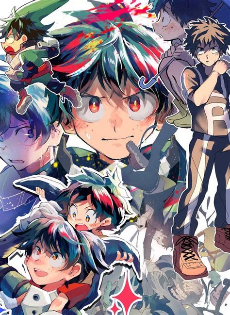 El Pack De Deku Personajes De Anime Ilustraciones Dibujos