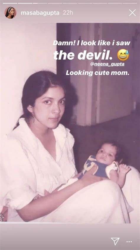 neena gupta: Masaba Gupta shares her childhood picture with mother ...