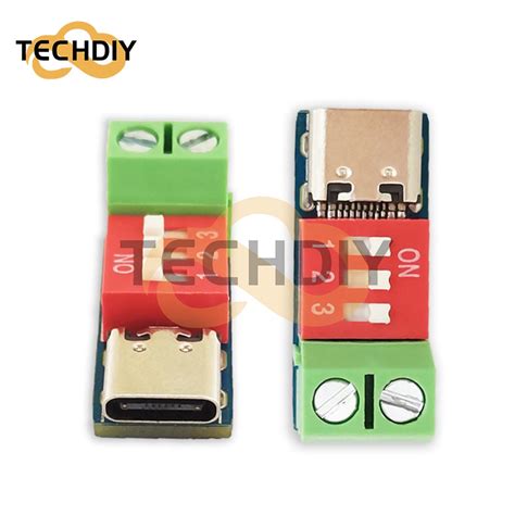 Type C USB PD Trigger Board Module PD QC Decoy Board Fast Charge Test