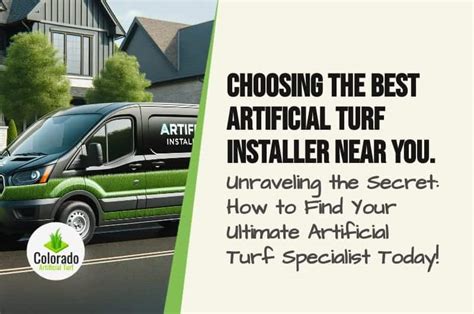 Colorado's Best: Choosing the Best Artificial Turf Installer Near You.