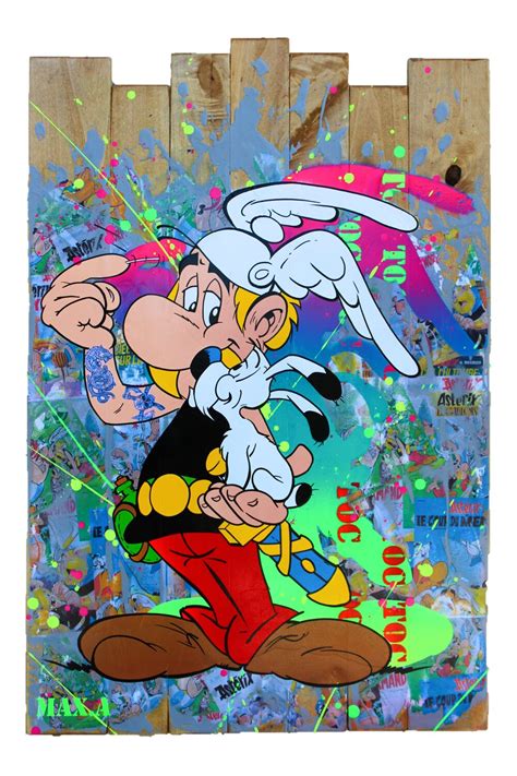 astérix 2023 by Maxime Andriot 2023 Painting Acrylic Graffiti on