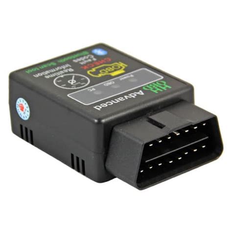 HH OBD Advanced ELM 327 Bluetooth Car Diagnostics Scan Tool Black