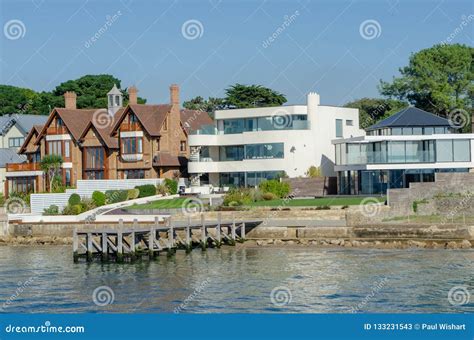 Luxury Modern House At Sandbanks Poole Editorial Stock Photo Image Of