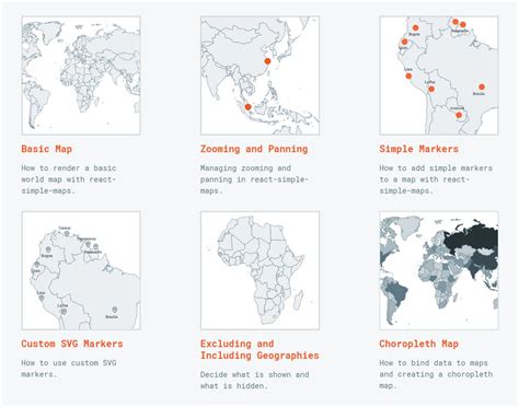 React Simple Maps