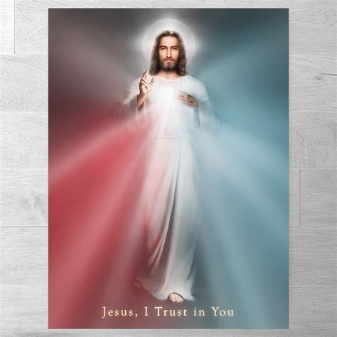 The Divine Mercy Art Print Rl George Studio