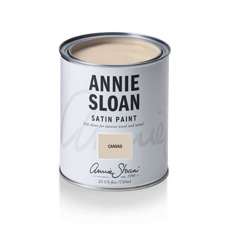 Canvas Annie Sloan Satin Paint Paint In My Hair