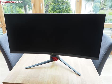 Asus Rog Strix Xg Vq Curved Monitor Im Test Notebookcheck