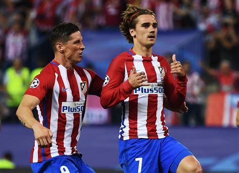 Atleticomadrid Fernando Torres Y Antoine Griezmann Ucl Champions Atletileicester Atmlei