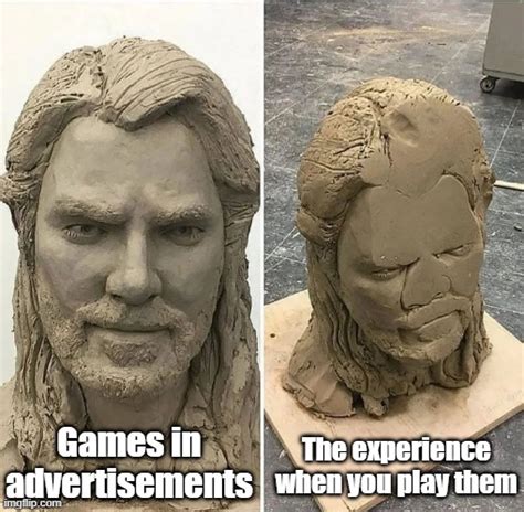 Statue Before And After Being Dropped Memes Imgflip