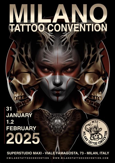 Milano Tattoo Convention 2025 January 2025 Italy INKPPL