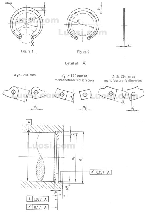 DIN 472 DIN 472 Circlips retaining rings for bores 嘉兴德加德企业