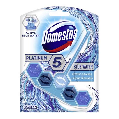 Domestos Blue Water Ocean Toilet Rim Block Wilko