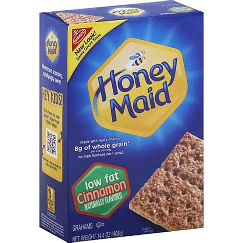 Honey Maid Grahams Low Fat Cinnamon Graham Mathernes Market