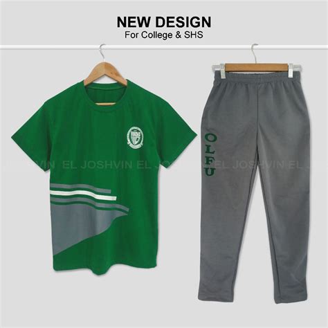 Olfu Pe Uniform With Pants Women And Men Premium Quality Shopee Philippines