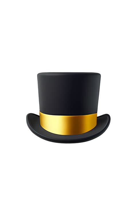 🎩 Top Hat Emoji in 2023 | Apple emojis, Emoji hat, Emoji