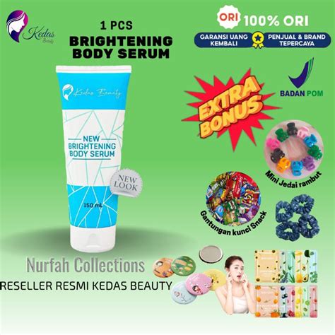 Jual Body Serum Kedas Beauty Original Bpom Shopee Indonesia