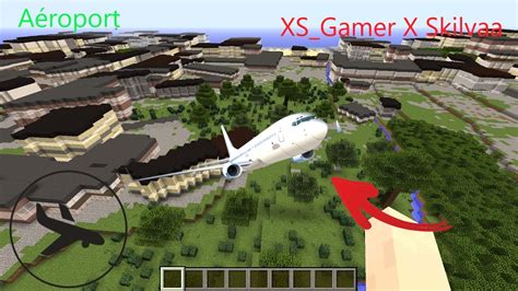 Visite D Un A Roport Sur Minecraft Youtube