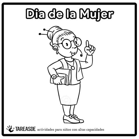 D A Internacional De La Mujer Para Colorear Dibujos F Ciles Para Ni Os