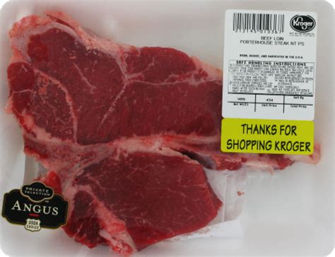 Private Selection™ Choice Angus Beef Porterhouse Steak 1 Lb Ralphs