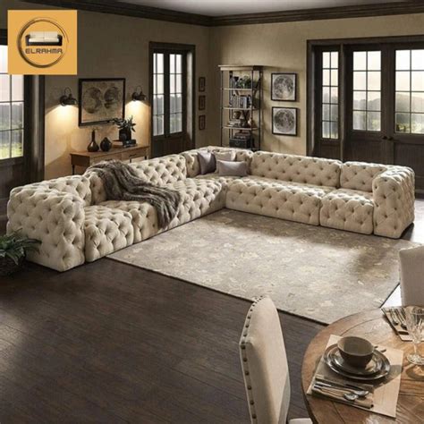 Jual IDEA Kursi Sofa L Sudut Minimalis Chesterfield Sudut Modern