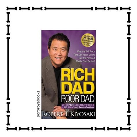 Jual [ Rich Dad Poor Dad ] Robert T Kiyosaki Original Buku Motivasi