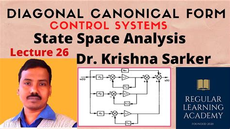 Lecture 26 Diagonal Canonical Form DCF Diagonal Canonical Form Of