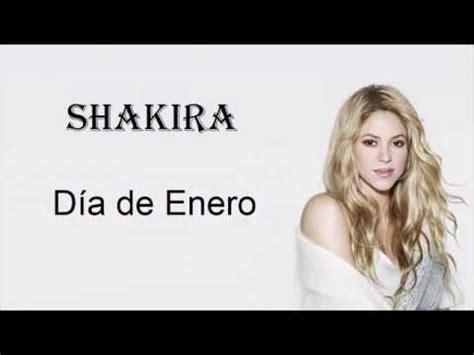 Día de Enero Shakira Letra YouTube