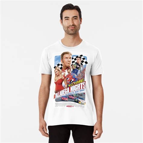 "Talladega Nights Poster" T-shirt by EllCreative | Redbubble