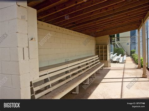 Baseball Dugout Image And Photo Free Trial Bigstock