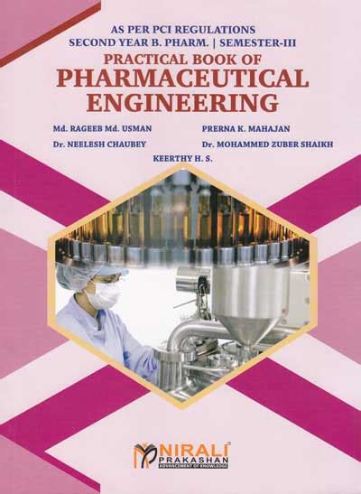 Practical Book Of Pharmaceutical Engineering