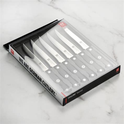 Zwilling Gourmet Steak Knife Set - 6 Piece – Cutlery and More