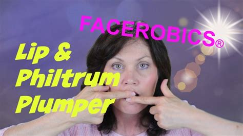 Face Exercises - How to PLUMP Your PHILTRUM and LIPS Making Them Look ...