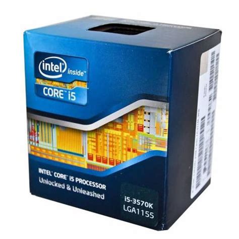 Процессор Intel Core I5 3 го поколения Box с кулером 4 яд 34 ГГц купить по низкой цене с