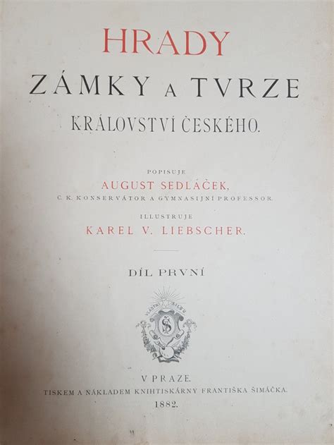 Kniha Hrady zámky a tvrze království Českého 1 Chrudimsko Trh