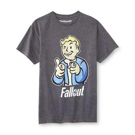 Bethesda Fallout Young Mens Graphic T Shirt