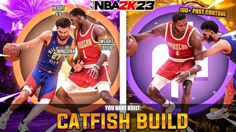 NEW CATFISH 3PT SHOOTER BUILD W 100 POST CONTROL On NBA 2K23 BEST