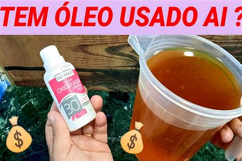 Sabão óleo usado da melhor da qualidade feito apenas 1 litro de