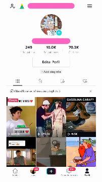 CONTA TIKTOK 10K SEGUIDORES Redes Sociais GGMAX