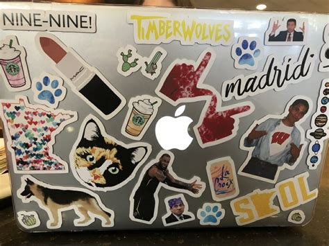 The wonderful, funny and strange world of laptop stickers