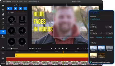 Blur face in video | Online app to blur faces in videos | Flixier