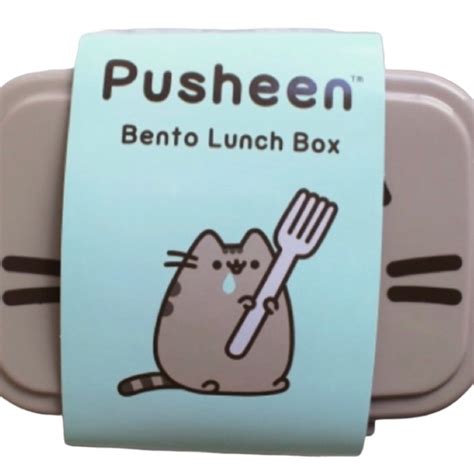 Pusheen Kitchen Pusheen Bento Box And Pusheen Reusable Utensils