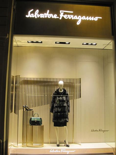 Salvatore Ferragamo Winter Window Display 2012 Best Window Displays