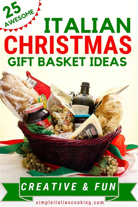 Over 25 Creative Italian T Basket Ideas For Christmas And Special