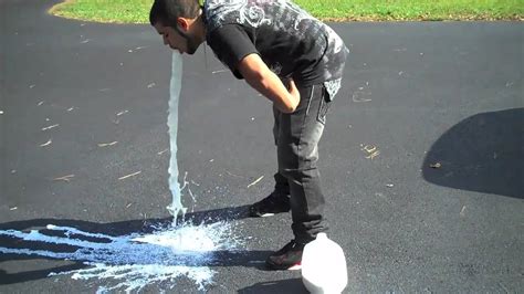 Milk Gallon Challenge Attempt 2 Gone Wrong Epic Fail Youtube